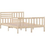  Posteljni okvir iz trdnega lesa 140x200 cm, (20647575) | Shoptok.si