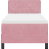  Krevet s dušekom Roze 80x200 cm Baršun | shoptok.hr