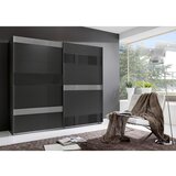 MID.YOU omara z drsnimi vrati, barve grafita, siva, črna | Shoptok.si