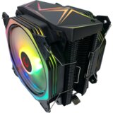 Rampage CPU hladnjak OCTAGON C60 Black 57CFM 1800RPM 2x12cm ARGB AM5/LGA1700 Compatible Air Cooled CPU... | Eponuda.ba