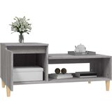  Stolić za kavu boja sivog hrasta 100x50x45 cm konstruirano drvo | shoptok.hr