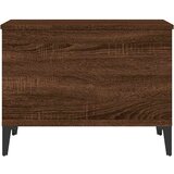  Stolić za kavu Smeđi hrasta 60 x 44,5 x 45 cm konstruirano drvo | Eponuda.ba