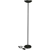 Maul Stoječa halogenska svetilka, obrnejna v strop, 120 W, možnost zatemnitve, črna | Shoptok.si