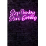 WALLXPERT stop thinking start drinking pink | ePonuda.com
