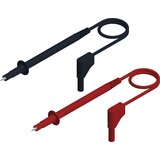 SKS Hirschmann PL 2600 SIL S W SET varnostni merilni kabel\, komplet [4 mm moški konektor - 4 mm moški konektor] 1.00 m rdeča\, črna 1 kos, (20422976) Cene