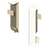 Egger Prehodni kos (Bela, 2 kos, Ustrezno za: Cubical zaključne letve 14 x 58 mm) | Shoptok.si