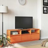 TV ormarić voštano smeđi 140 x 37 x 50 cm od masivne borovine | Eponuda.ba