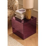 Ellos Home Steklena stranska mizica 45,5x45,5 cm Cube – | Shoptok.si