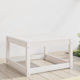 Maison Chic Vrtni stolček - Vrtni stoli za noge bela trdna borovina JS892, (21877261) | Shoptok.si