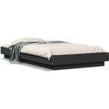 vidaXL Okvir za krevet crni 100x200 cm konstruirano drvo | shoptok.hr