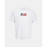 Jack & Jones Majice s kratkimi rokavi 12268415 CORP Bela Cene