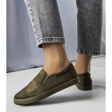 Gemre Green eco-suede sneakers Leroy | shoptok.hr