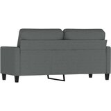 vidaXL Dvosjed od tkanine tamnosivi 140 cm | shoptok.hr