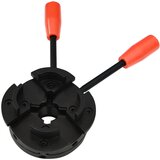 vidaXL Stezna glava za drvo s 4 čeljusti i spojem M33 čelična 100 mm | shoptok.hr