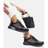 Gemre Black and grey platform sneakers Sinika | shoptok.hr