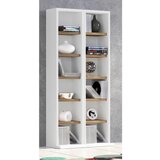 MID.YOU Regal Milano, Bela, Barva Hrasta | Shoptok.si