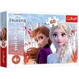 Trefl The enchanted world of Anna and Elsa Slagalica 60 kom Crtići | shoptok.hr