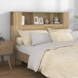 vidaXL vzglavna omarica sonoma hrast 140x18,5x104,5 cm Cene