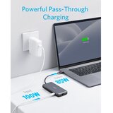 Anker USB-C Data Hub, 8u1 Multiport, PD 85W, 10Gbps crni | Eponuda.com