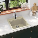 The Living Store Enojno kuhinjsko pomivalno korito iz granita bež - Kuhinjsko Korito, (21751050) | Shoptok.si