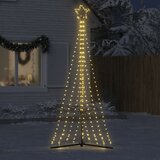vidaXL Lučke za novoletno jelko 447 LED diod hladno tople bele 249 cm | Shoptok.si