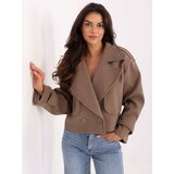 RUE PARIS Jacket-IT-KR-A9558.62-dark beige | Shoptok.si