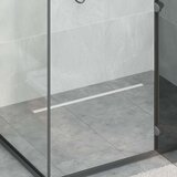  360° Odvod za tuširanje s tankim modelom Srebrno 80 cm | shoptok.hr