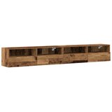 TV zidni ormar Zidne 2 pcs Staro drvo 100 x 30 x 30 cm | shoptok.hr