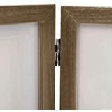  Trodijelni okvir za fotografije smeđi 22x15 cm + 2 x (10x15 cm) | shoptok.hr