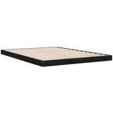  Za krevet od masivnog drva crni 135x190 cm 4FT6 bračni | shoptok.hr