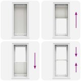 vidaXL Plisirana roleta svijetlosiva 60x100 cm širina tkanine 59,4 cm | shoptok.hr