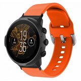 Silikonska narukvica 24mm za sat Suunto Spartan Sport Wrist HR Baro / Suunto 7 - Orange Cijene