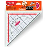 Maped Trikotnik z držalom, 26 cm Cene