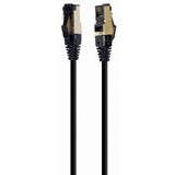 Gembird PP8-LSZHCU-BK-5M Mrezni kabl S/FTP Cat.8 LSZH patch cord, black 5m | Eponuda.com