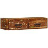 vidaXL Zidni TV ormarić 80x30x19 cm Obrađeno puno drvo | shoptok.hr