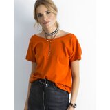 BASIC Feel Good T-shirt-RV-TS-4662.39P-dark orange | Shoptok.si