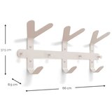 Spinder Design Sivorjav jeklen stenski obešalnik 66 cm Frondo – | Shoptok.si