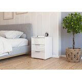 Modern Living Nočna Omarica Mars, Bela | Shoptok.si