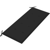  Zložljiva vrtna klop z blazino 118 cm bambus, (20803998) | Shoptok.si