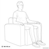  Fotelja Krem Bouclé | shoptok.hr