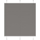 vidaXL Plisirana roleta antracit 120x100 cm širina tkanine 119,4 cm | shoptok.hr