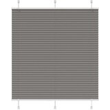vidaXL Plisirana žaluzija Antracit 120x100 cm Širina tkanine 119,4 cm | Shoptok.si