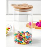 Sinsay Staklena posuda za hranu s bambusovim poklopcem | shoptok.hr