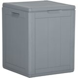 vidaXL Vrtna škatla 90 L siva PP ratan, (20606709) Cene