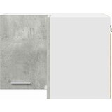 vidaXL Viseča omarica s polico Riga Beton sivo in bela 57 x 57 x 40 cm | Shoptok.si