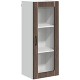 Zidni stakleni ormarić LUCCA Smeđi hrast 40 x 31 x 100 cm | Eponuda.com
