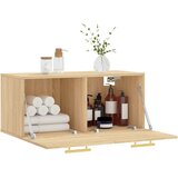  Zidni ormarić boja hrasta sonome 80x36,5x35cm konstruirano drvo | shoptok.hr