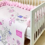 Baby Textil Textil komplet posteljina 4u1 Roze Zeka | Eponuda.com
