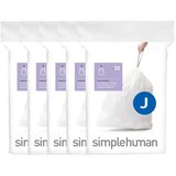 simplehuman S trakom za zatezanje vreće za smeće 100 kom 45 l J – | shoptok.hr
