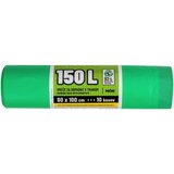 PISKAR VREČKE ZA SMETI S TRAKOM (150 l, 10 kos) | Shoptok.si